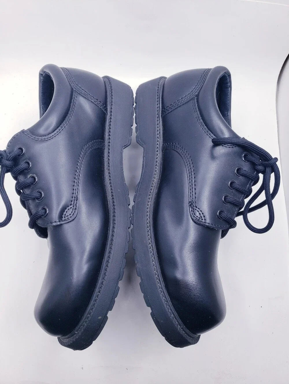 Skechers black leather